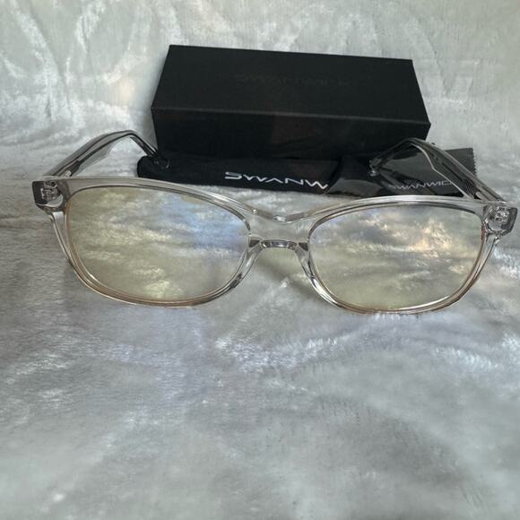Swanwick Day Crystal Diamond Glasses Blue Light Blocking Glasses (large ref 2050 - Picture 2 of 5